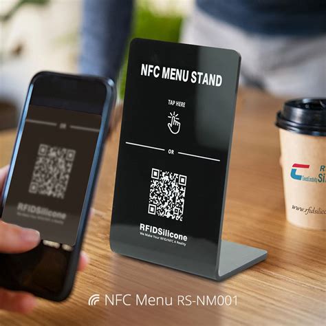 nfc tags vs qr codes|nfc and qr code stand.